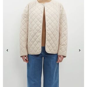 Quilted Beige Jacket